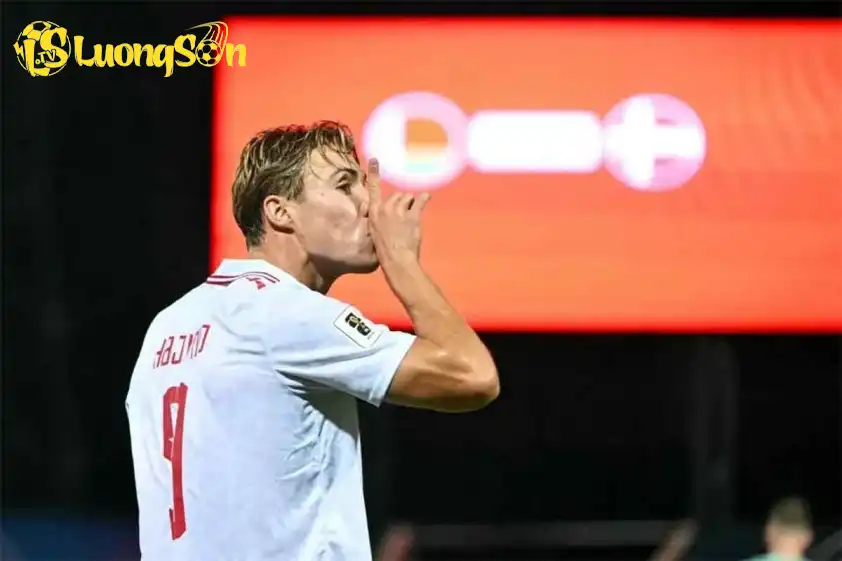 Hojlund đang hồi sinh mạnh mẽ kể từ ngày rời Man United (Ảnh: AFP).